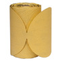 Norton® 6" Dia P180 Grit Gold Reserve Aluminum Oxide PSA Disc Roll