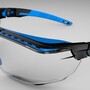 Honeywell Uvex Avatar™ OTG Over The Glasses Goggles With Black And Blue Frame And Clear Anti-Reflective/Hard Coat Lens