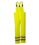 National Safety Apparel® 2X | Tall Hi-Viz Yellow | Yellow Arc H2O™ PU Coated FR Cotton Overalls
