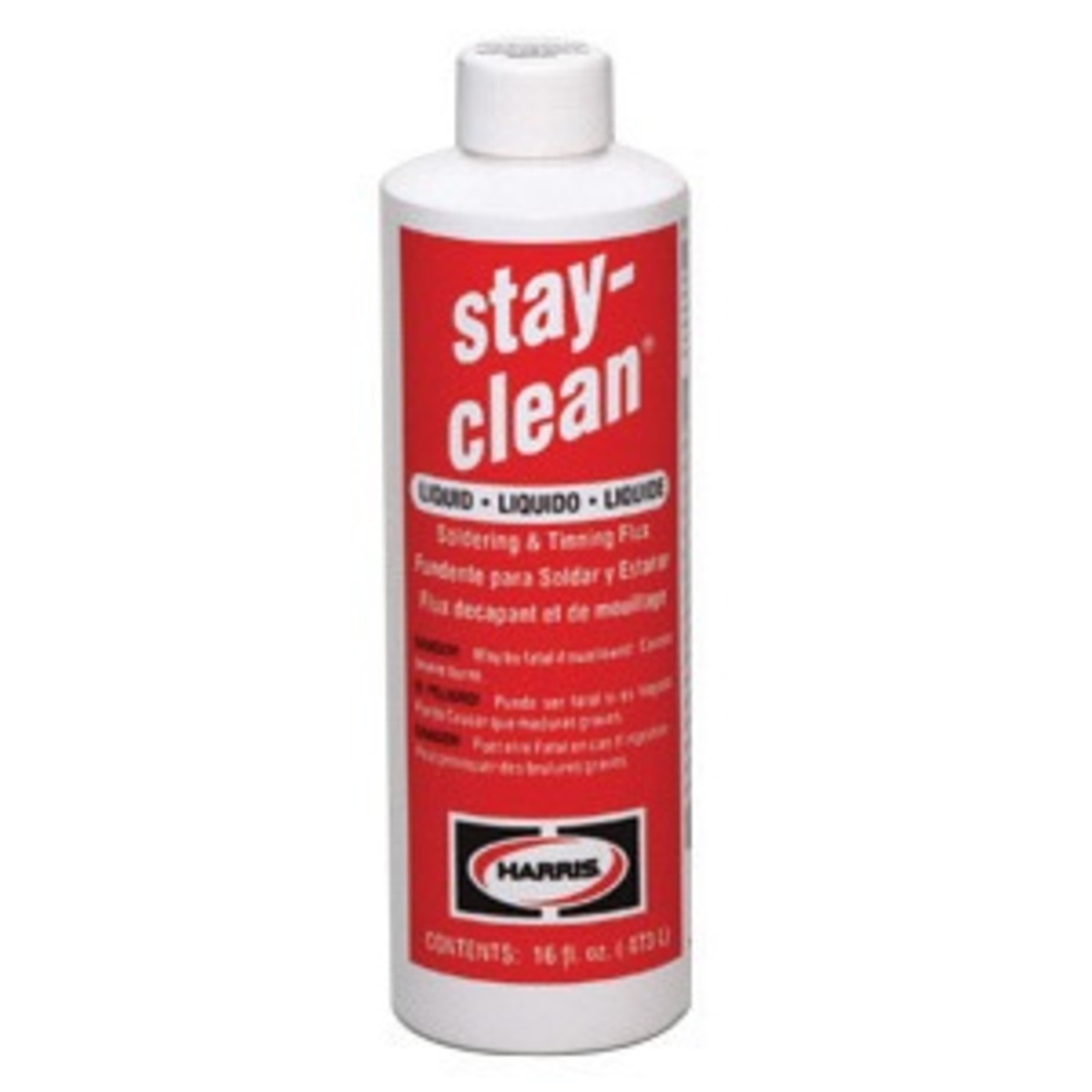 CJ's 8oz. Flux Remover - Cleans Residue from Flux and Solder, Size: 8 Ounces, Clear