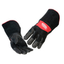 Lincoln Electric® X-Large 13" Black And Red Cowhide Cotton Lined MIG Welders Gloves