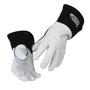 Lincoln Electric® Large 12" White And Black Goatskin TIG Welders Gloves