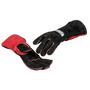 Lincoln Electric® Medium 11" Black And Red Cowhide Cotton Lined Stick Welders Gloves