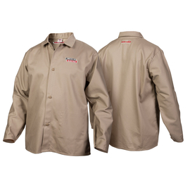 Lincoln Electric® 3X Khaki Cotton Flame Retardant Jacket