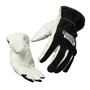 Lincoln Electric® 2X 10" Black And White Cowhide Cotton Lined TIG Welders Gloves