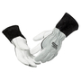 Lincoln Electric® 2X 12" Grey And White Cowhide Cotton Lined MIG Welders Gloves