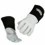 Lincoln Electric® Medium 14" White And Black Elkskin Cotton/Foam Lined Stick/MIG Welders Gloves