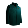Dunlop® Protective Footwear X-Large Green Chemtex .42 mm Nylon, Polyester And PVC Rain Jacket