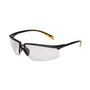 3M™ Privo™ Black Safety Glasses With Indoor/Outdoor Mirror Mirrored Lens