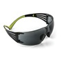 3M™ SecureFit™ Black Safety Glasses With Gray Anti-Fog/Anti-Scratch Lens