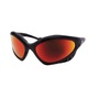 Miller® Arc Armor™ Black Safety Glasses With Orange/Shade 5 Anti-Scratch/Shatterproof Lens