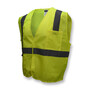 Radians X-Large Hi-Viz Green RADWEAR® Polyester/Mesh Economy Vest