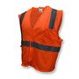Radians Large Hi-Viz Orange RADWEAR® Polyester/Mesh Economy Vest