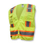 Radians Small Hi-Viz Green And Hi-Viz Orange RADWEAR® Polyester/Mesh Vest