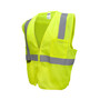 Radians X-Large Hi-Viz Green RADWEAR® Polyester/Mesh Economy Vest