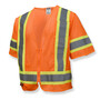 Radians X-Large Hi-Viz Orange And Hi-Viz Green RADWEAR® Polyester/Mesh Economy Vest