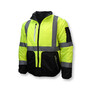Radians 2X Hi-Viz Green And Black RADWEAR® Weatherproof Polyester/Ripstop Jacket