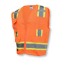 Radians Medium Hi-Viz Orange And Hi-Viz Green RADWEAR® Polyester/Twill Heavy Duty Vest