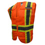 Radians Medium - Large Hi-Viz Orange And Hi-Viz Green RADWEAR® Polyester/Mesh Vest