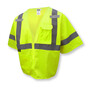 Radians Small - Medium Hi-Viz Green RADWEAR® Polyester/Mesh Economy Vest