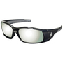 MCR Safety® Swagger® Black Safety Glasses With Silver Mirror Duramass® Hard Coat Lens