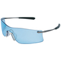 MCR Safety® Rubicon® Gray Safety Glasses With Light Blue UV Anti-Fog Lens