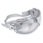 Radians Cloak™ Direct Ventilation Splash Goggles With Gray Wraparound Frame And Clear Anti-Fog/Hard Coat Lens