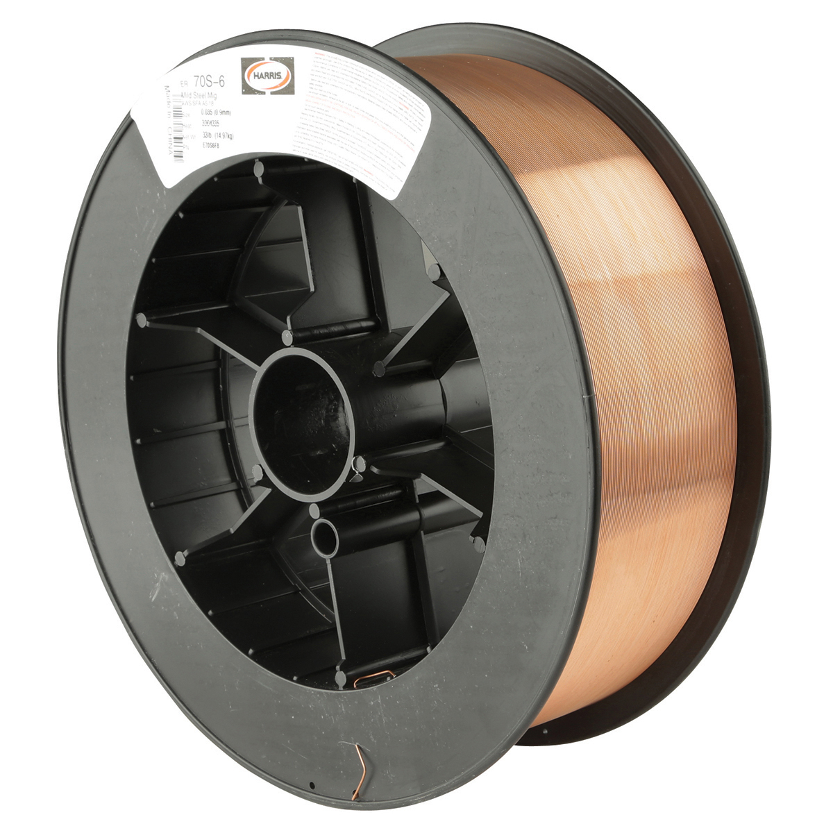 Airgas - HARE70S6E8 - .030 ER70S-6 Harris® Carbon Steel MIG Wire 33 lb 12  Spool