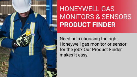 Need help choosing the right Honeywell gas monitor or sensor for the job? Our Product Finder makes it easy.