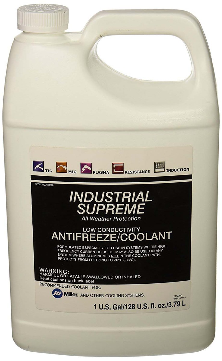Airgas MIL043810 Miller® 1 Gallon Clear Industrial Supreme Low