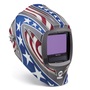 Miller® Digital Infinity™ Red/White/Blue Welding Helmet With 13.4 sq in Variable Shades 3, 5, 8, 13 Auto Darkening Lens