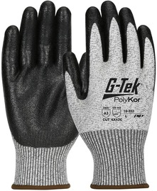 Protective Industrial Products Medium G-Tek® PolyKor® 13 Gauge Cut Resistant Gloves With Nitrile Coated Palm And Fingers