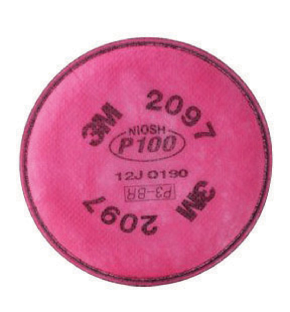 Airgas 3mr2097 3m™ 2097 P100 Particulate Filter With Nuisance Level Acid Gas Relief