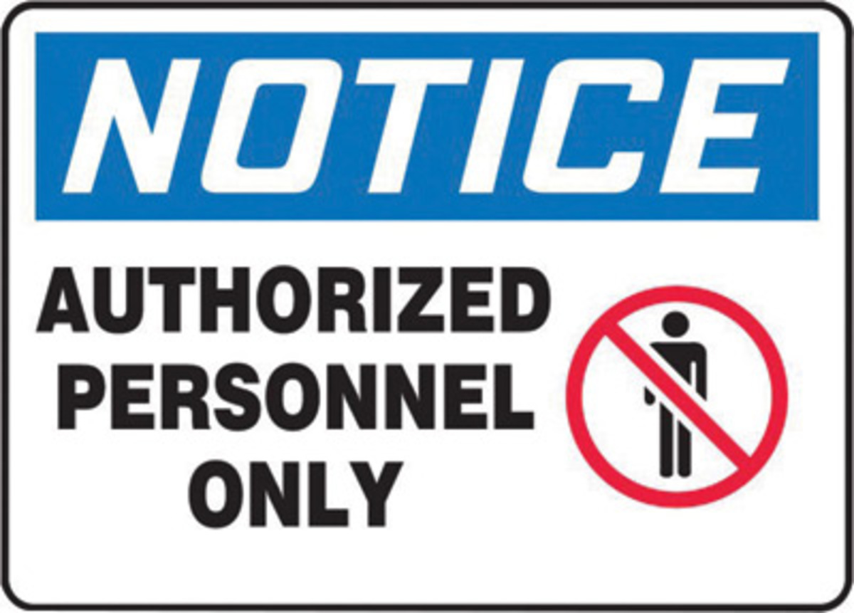 Gorgeous Authorized Personnel Only Sign Printable | Tristan Website