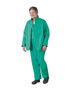 Dunlop® Protective Footwear Large Green Sanitex .35 mm Nylon | Polyester | PVC Overalls/Bib Pants