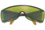 MCR Safety® Yukon® Green Safety Glasses With Green Filter 2.0 Duramass® Hard Coat Lens