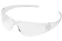 MCR Safety® Checkmate® Clear Safety Glasses With Clear Uncoated Lens