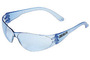 MCR Safety® Checklite® Gray Safety Glasses With Light Blue Duramass® Hard Coat Lens