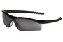 MCR Safety® Dallas™ Black Safety Glasses With Gray Duramass® Hard Coat Lens