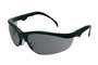 MCR Safety® Klondike® Plus Black Safety Glasses With Gray Duramass® Hard Coat Lens