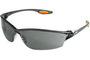 MCR Safety® Law® 2 Gray Safety Glasses With Gray UV Anti-Fog Lens