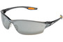 MCR Safety® Law® 2 Gray Safety Glasses With Silver Mirror Duramass® Hard Coat Lens