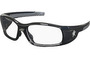 MCR Safety® Swagger® Black Safety Glasses With Clear Duramass® Hard Coat Lens