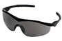 MCR Safety® Storm® Black Safety Glasses With Gray Duramass® Hard Coat Lens