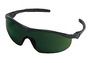MCR Safety® Storm® Black Safety Glasses With Green Filter 5.0 Duramass® Hard Coat Lens
