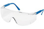 MCR Safety® Tacoma® Blue Safety Glasses With Clear Duramass® Hard Coat Lens