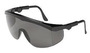MCR Safety® Tomahawk® Black Safety Glasses With Gray Duramass® Hard Coat Lens