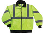 Ergodyne X-Large Hi-Viz Yellow/Black GloWear® 8379 300D Oxford Polyester/Polyurethane/Microfleece Jacket/Coat