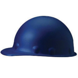 Honeywell Blue Fibre-Metal® P2 Roughneck Fiberglass Cap Style Hard Hat With Ratchet/8 Point Ratchet Suspension