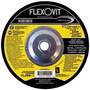 FlexOVit® 4 1/2" X 1/8" X 5/8" - 11 SPECIALIST® PIPELINE 30 Grit Aluminum Oxide Grain Type 27 Spin-On Depressed Center Cut Off Wheel